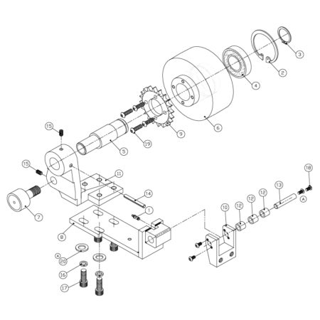 CR-35306-A S&S Lift Roll Assembly
