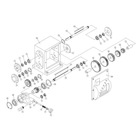 CR-36342-ZLR S&S Pusher Shifter Gear Box